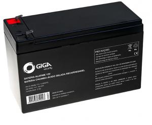 Bateria Selada Alarme Cerca Elétrica 12V 7A Giga - EN011